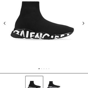 SPEED KNIT Balenciaga SNEAKER IN BLACK